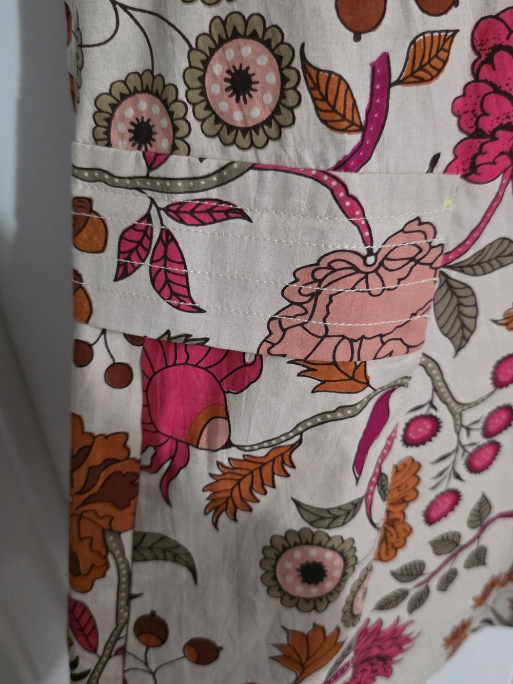 House of Harlow 1960 by Nicole Richie Floral Wrap Dress Size S Boho Tie Waist - Picture 5 of 9